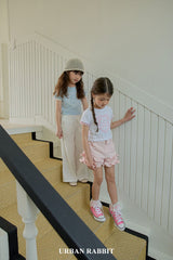 ［URBAN RABBIT］Pastel frill short pants