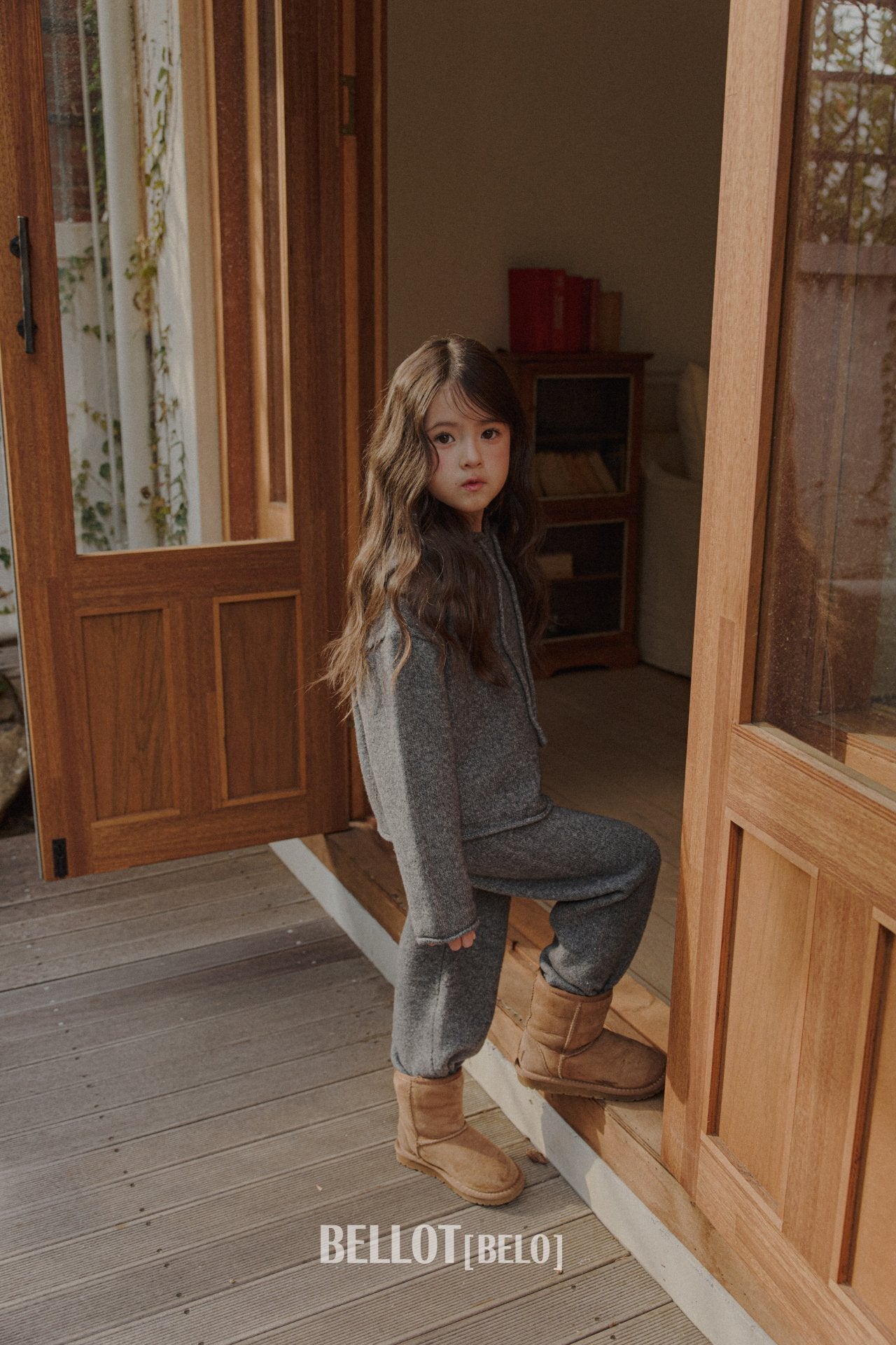 ［BELLOT］Uno knit pants (kids)