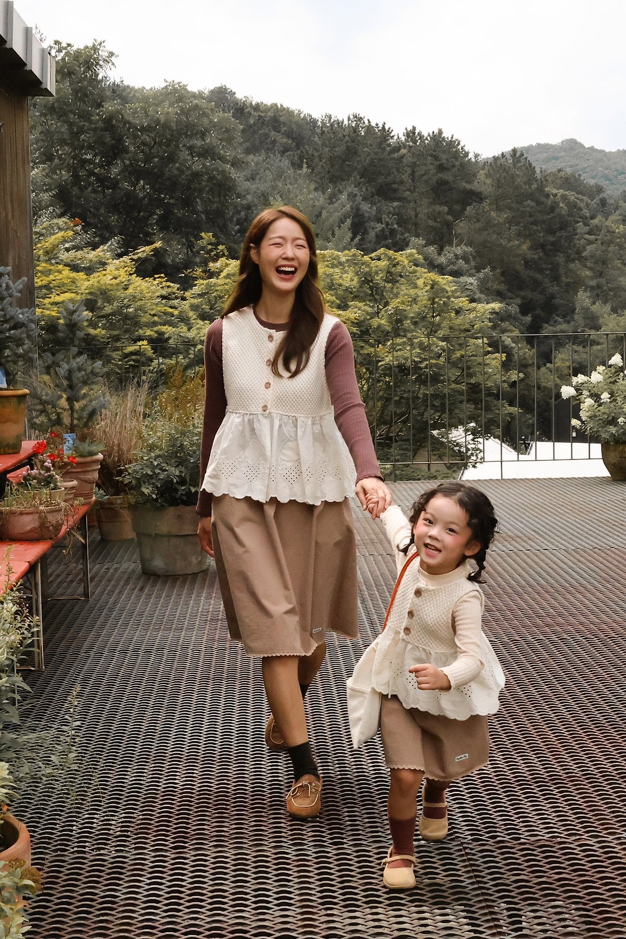 [FLO] Layered lace vest(adult)