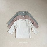 ［mimi market］Hilton rib tee