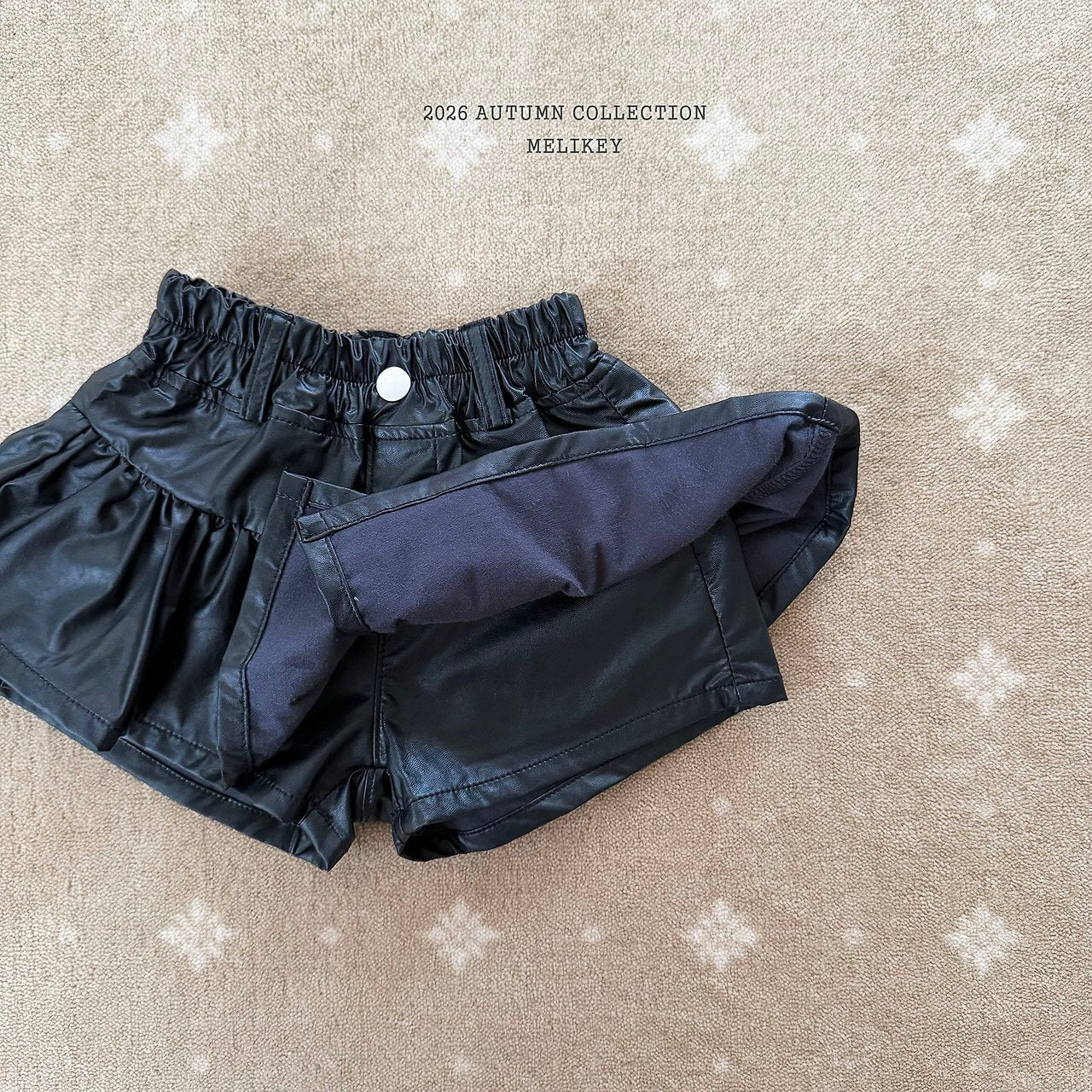 ［Melikey］Idol frill skirt pants