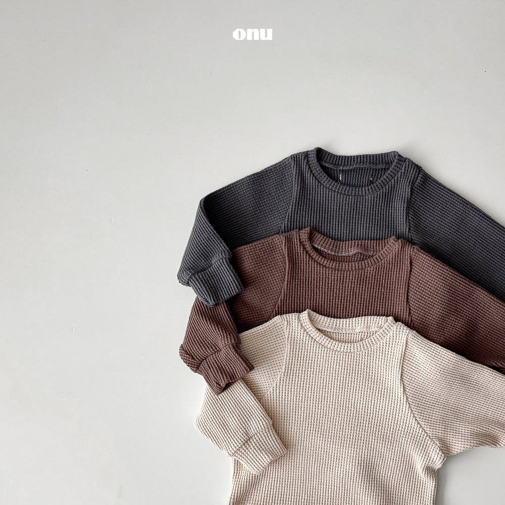 ［onu］Warm waffle tops