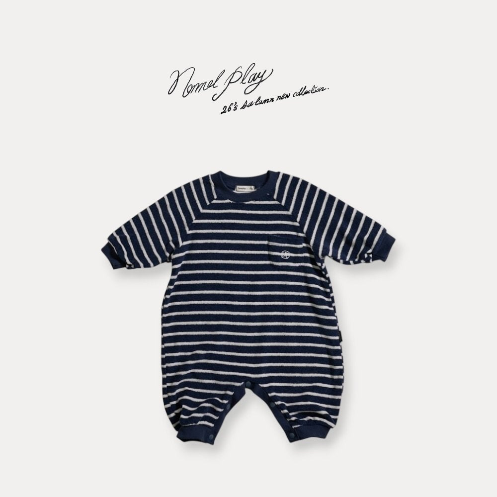 ［normalplay］Melody Stripe Bebe Suit