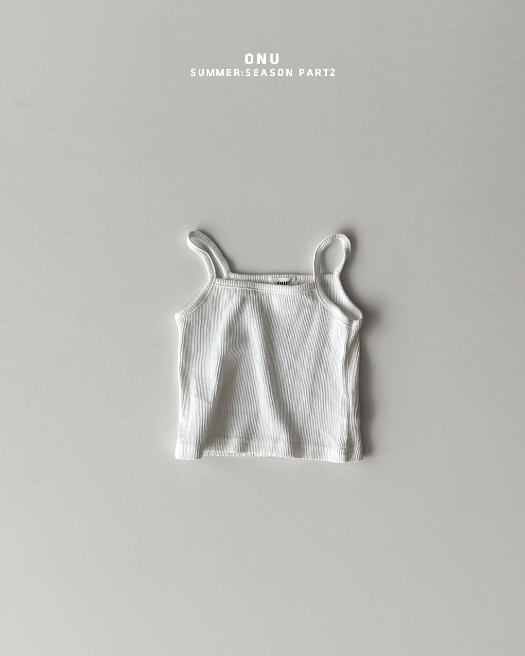 ［onu］Rib camisole