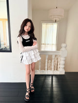 ［comma］See-through label tee