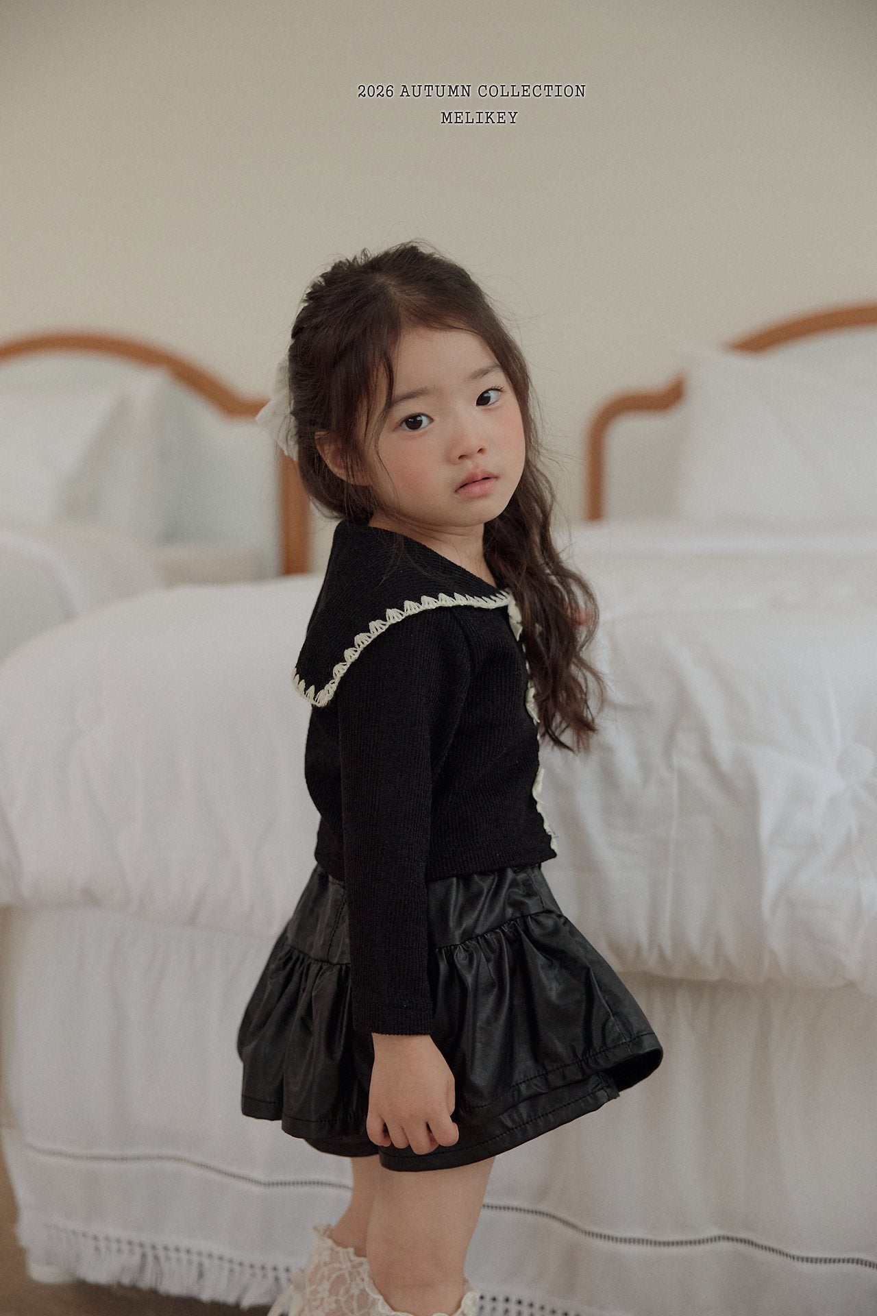 ［Melikey］Idol frill skirt pants