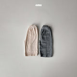 ［onu］Velvet tuck pants