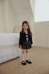 ［Melikey］Idol frill skirt pants