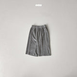 ［onu］Velvet tuck pants