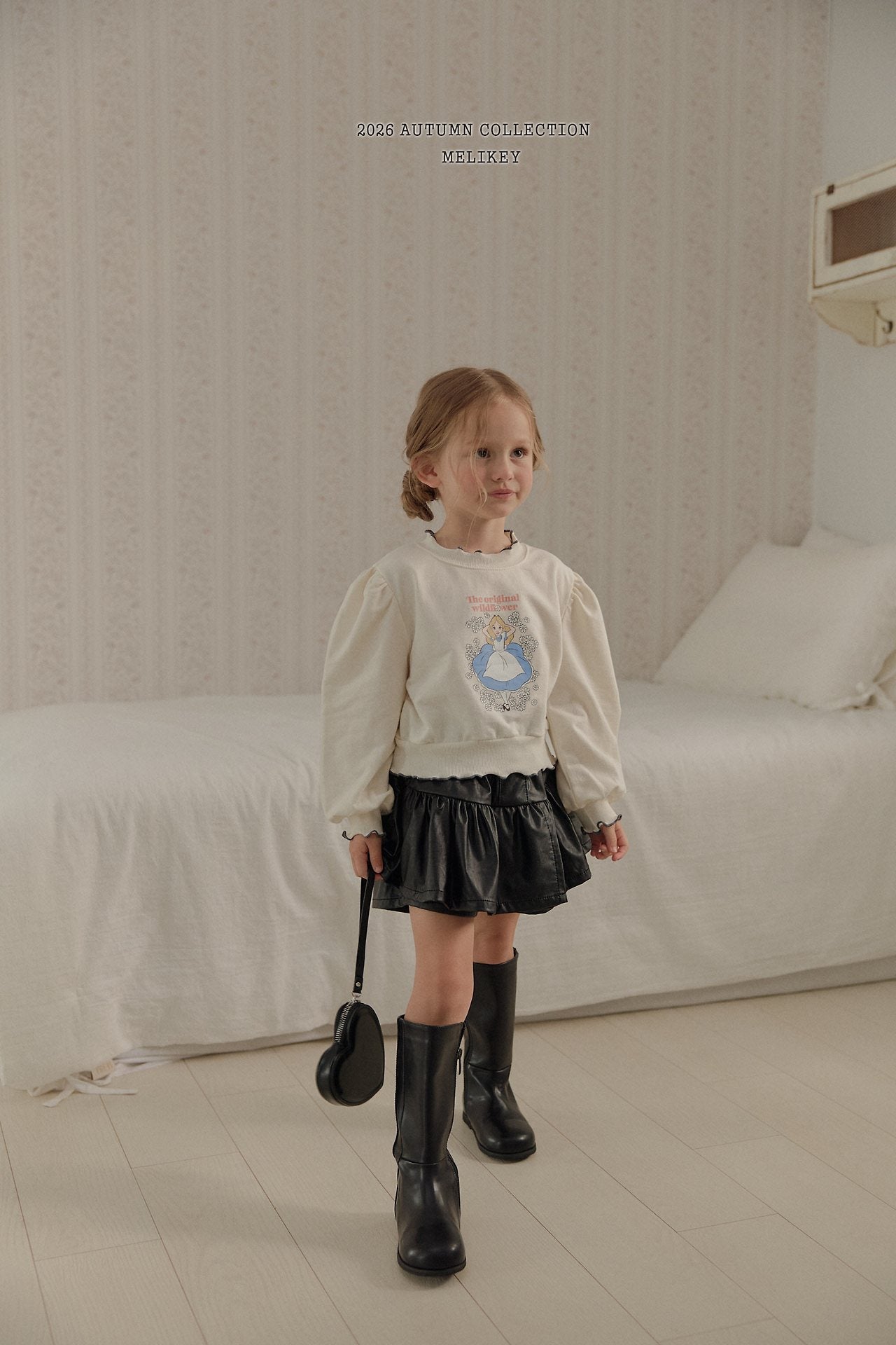 ［Melikey］Idol frill skirt pants