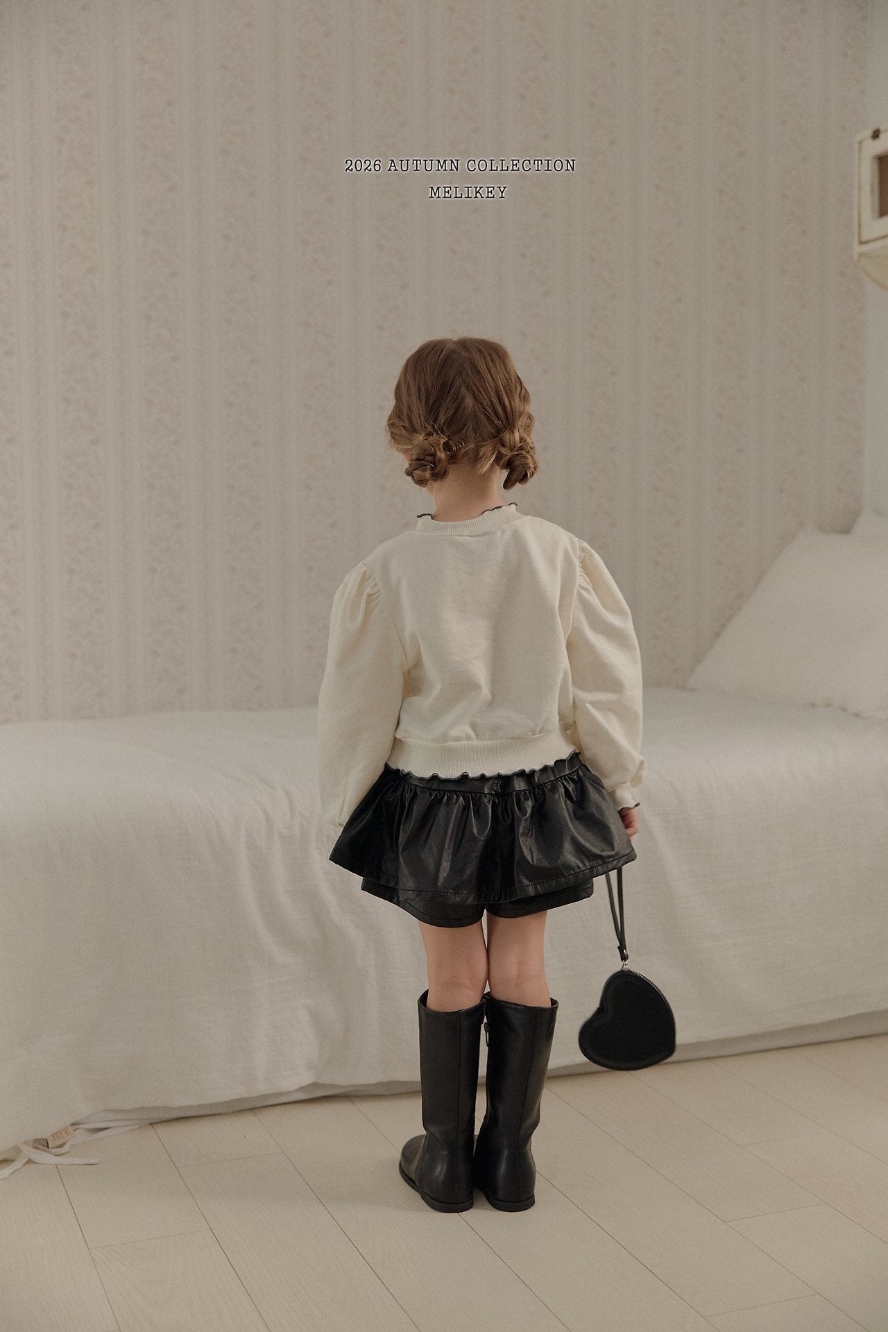 ［Melikey］Idol frill skirt pants