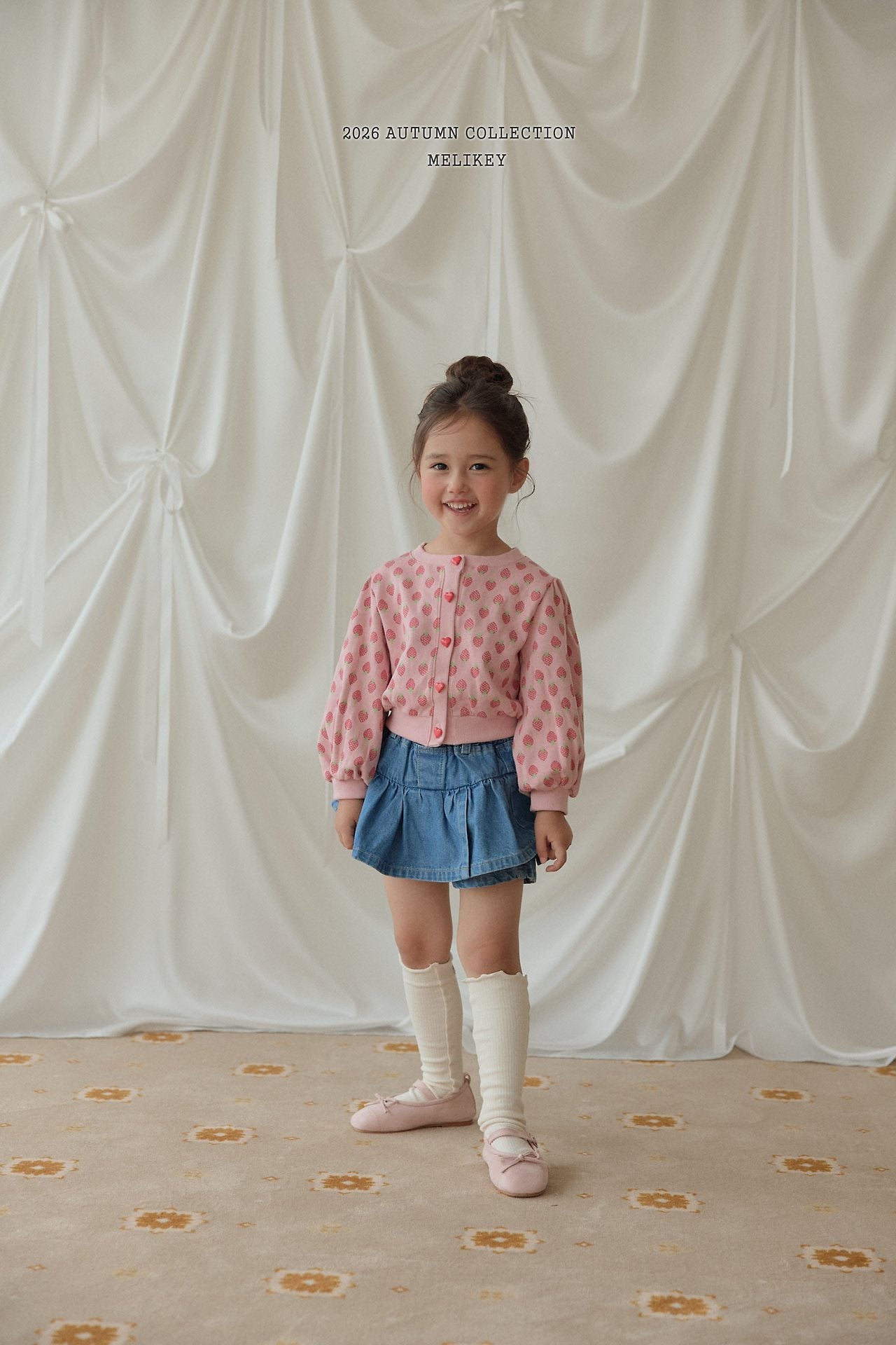 ［Melikey］Idol frill skirt pants