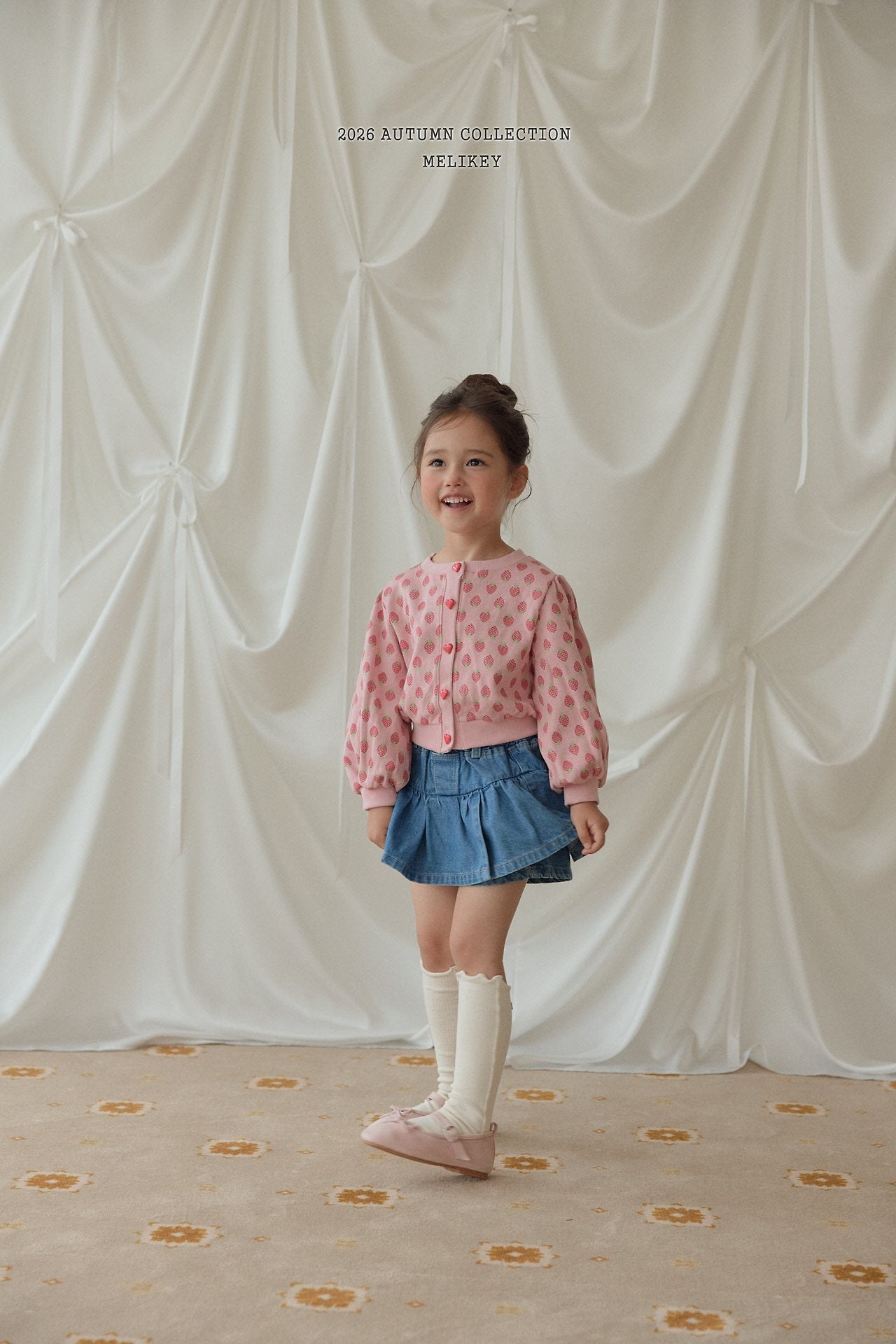 ［Melikey］Idol frill skirt pants