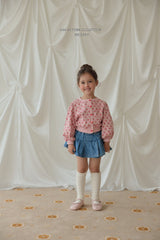 ［Melikey］Idol frill skirt pants