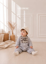 ［valubebe］Mini check rompers