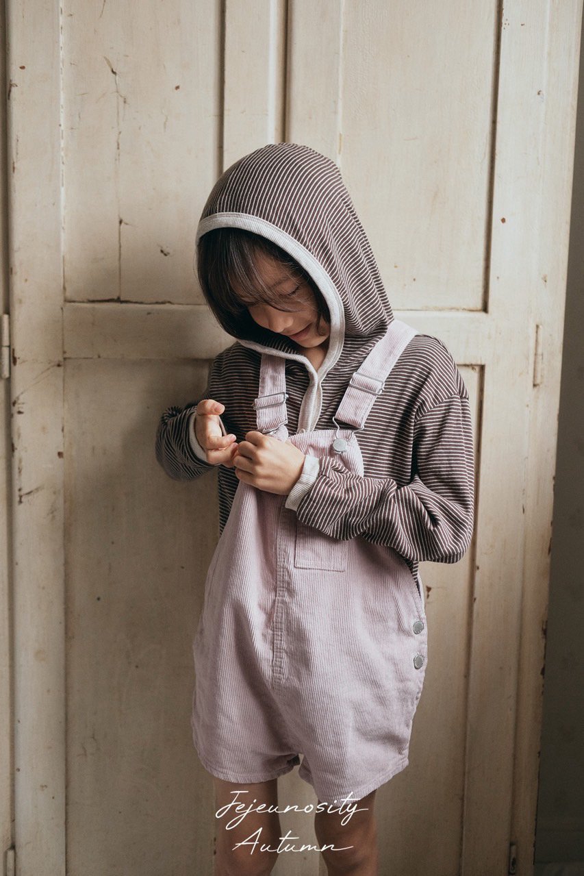 ［jejeunosity］Corduroy berry short overall (normal)