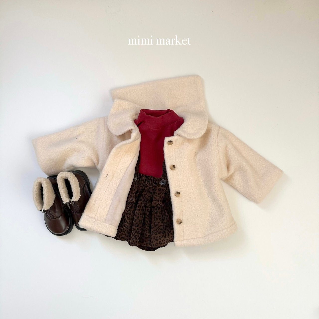 [mimi market] Milk sailor coat