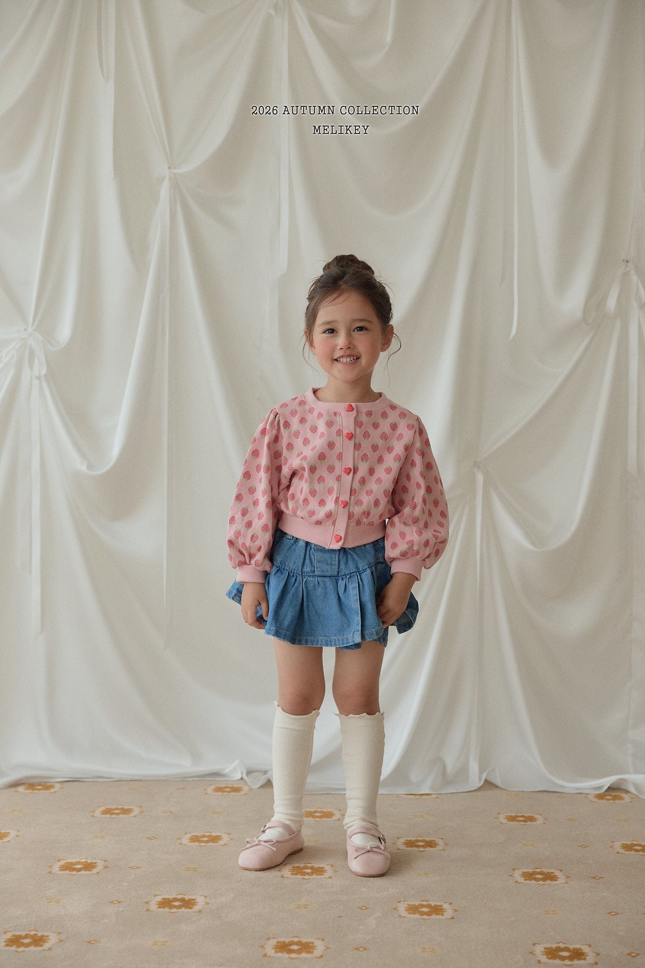 ［Melikey］Idol frill skirt pants