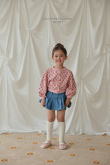 ［Melikey］Idol frill skirt pants