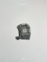 [atomeme] Marron Snowflake Hat