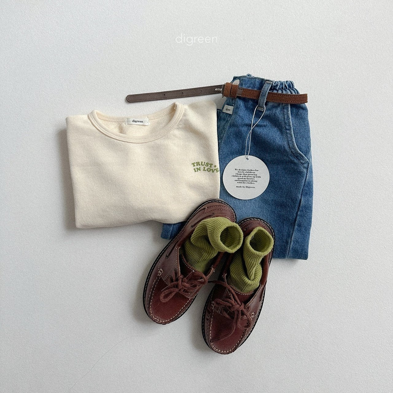 ［digreen］Olive socks set