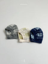 [atomeme] Marron Snowflake Hat