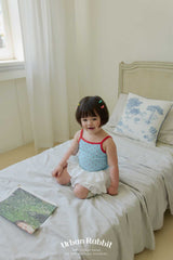 ［Urban Rabbit］Little dot color sleeveless