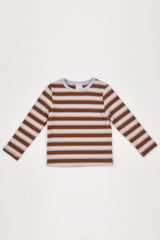 ［The beige］Multi Stripe Tee