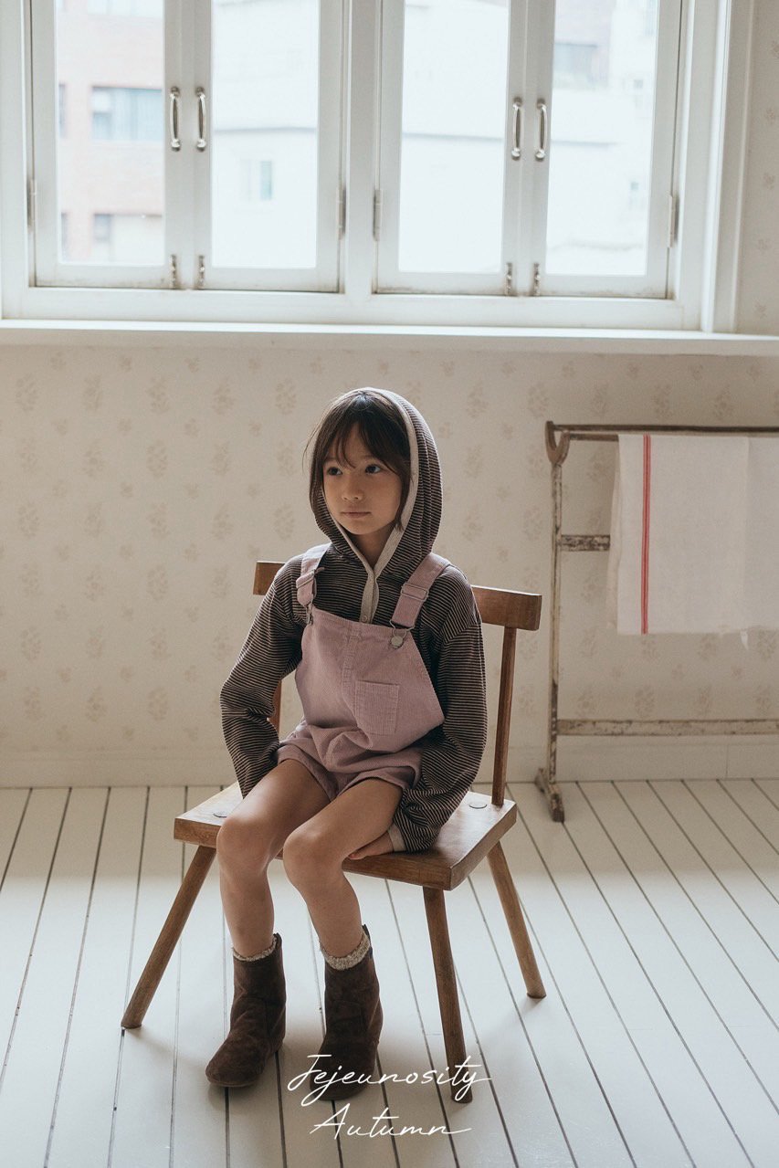 ［jejeunosity］Corduroy berry short overall (normal)