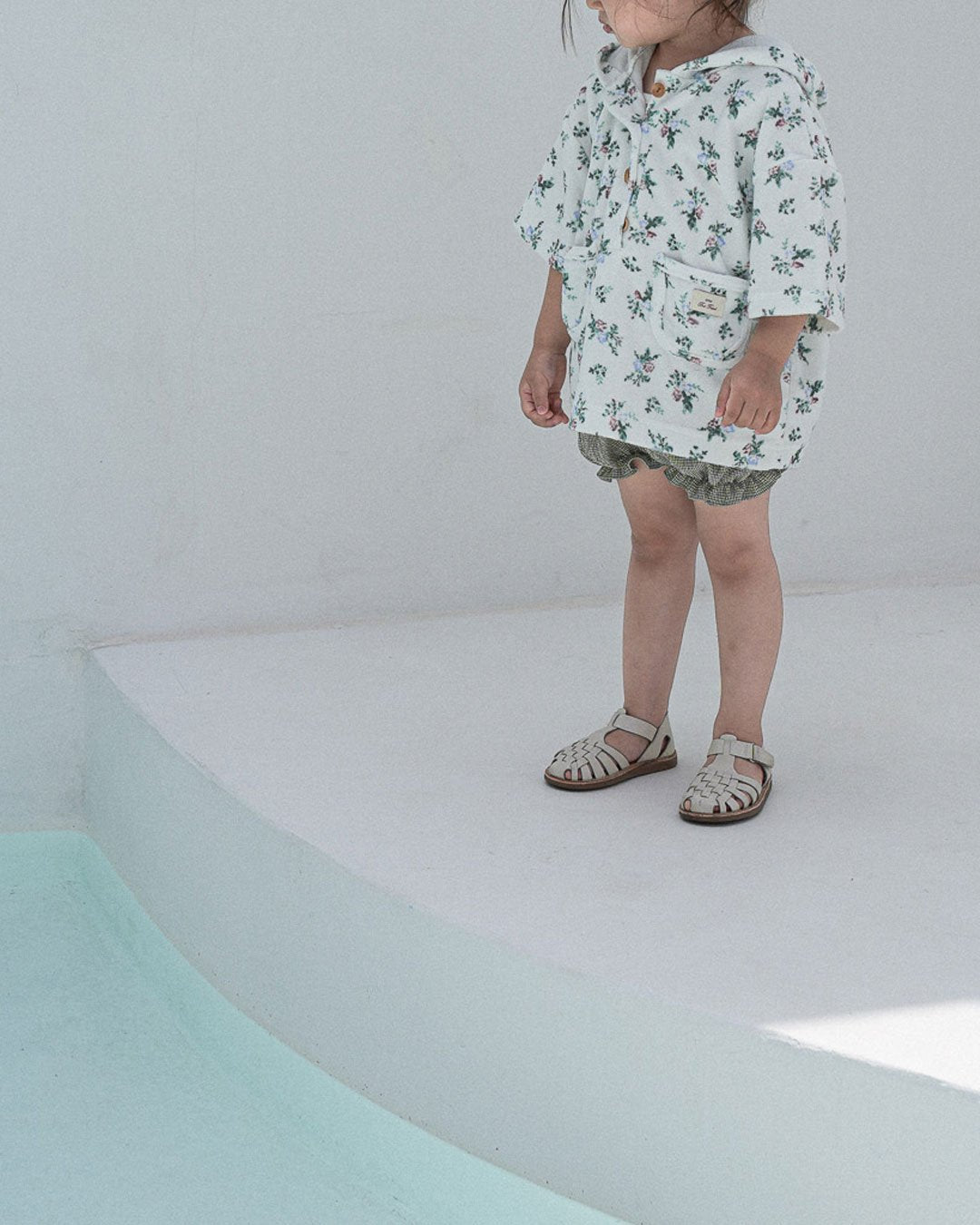 ［onu］Flower beach hoodie