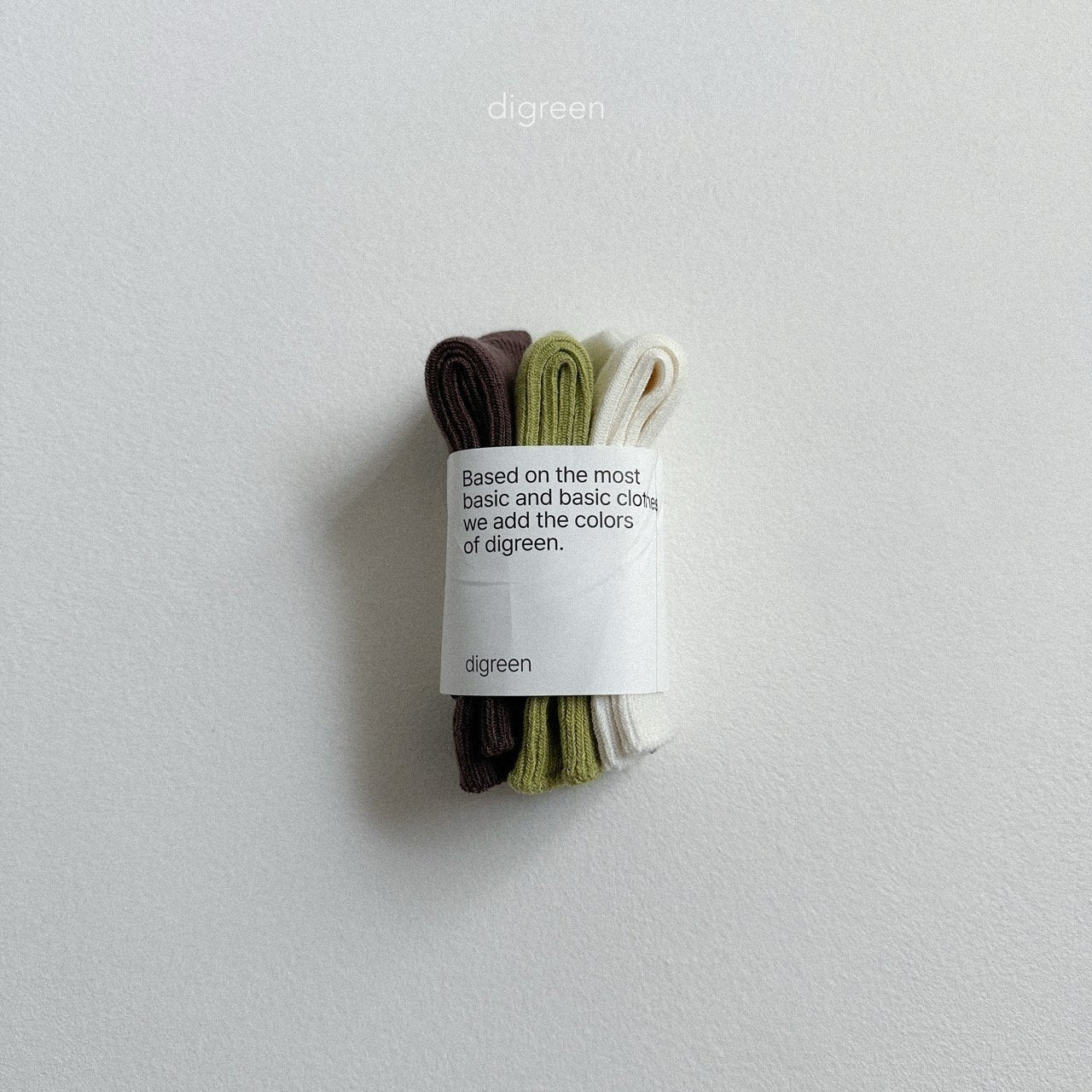 ［digreen］Olive socks set