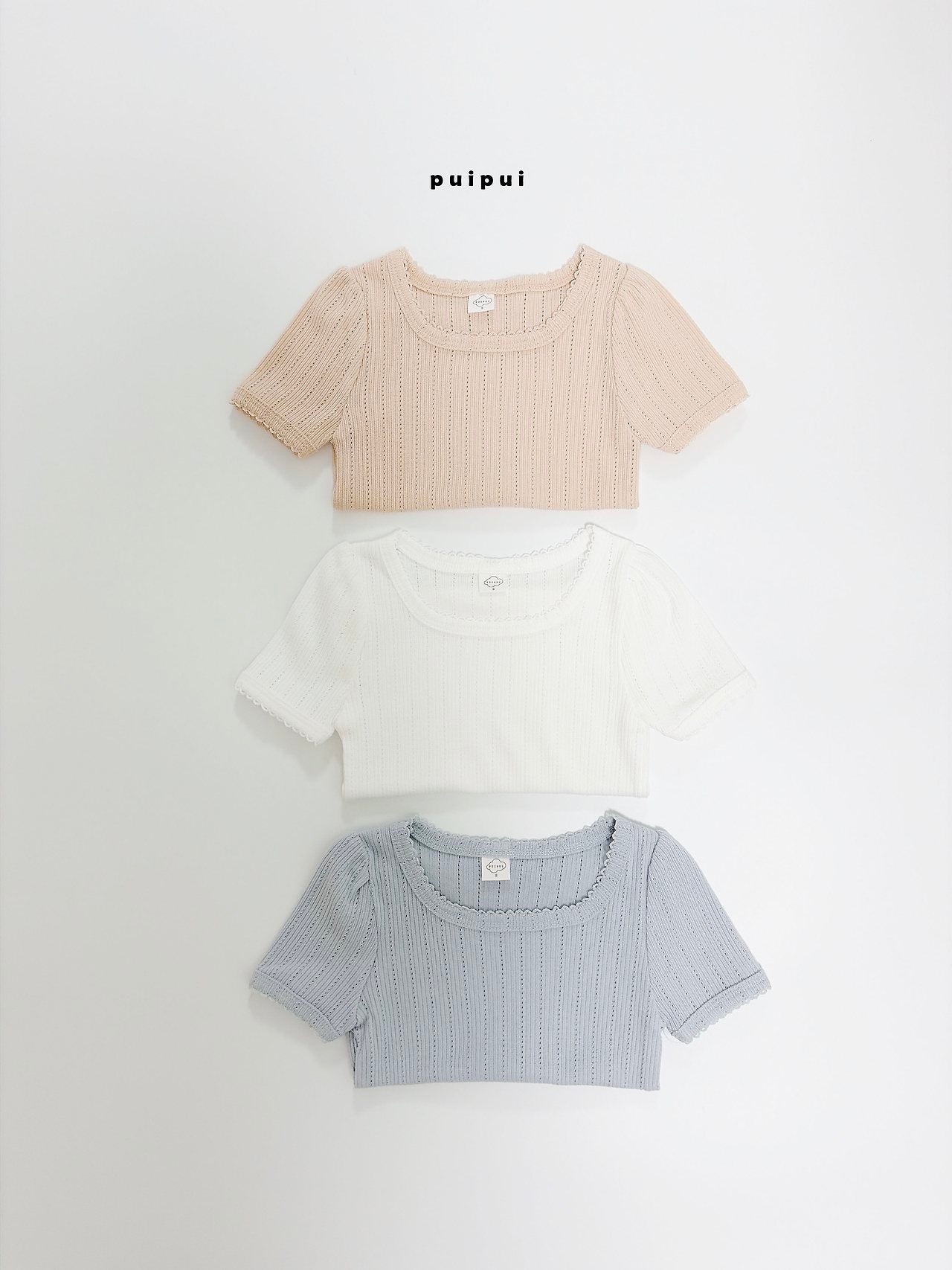 ［puipui］Chichi eyelet tops