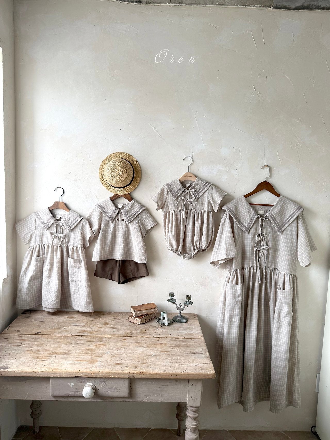 ［OREN］Mare sailor one-piece (kids)