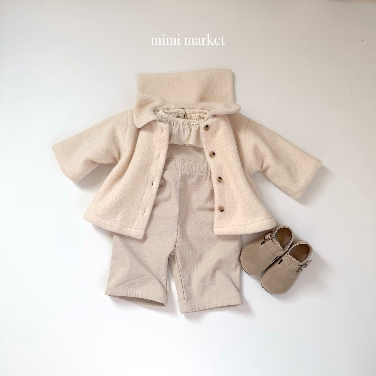 [mimi market] Milk sailor coat