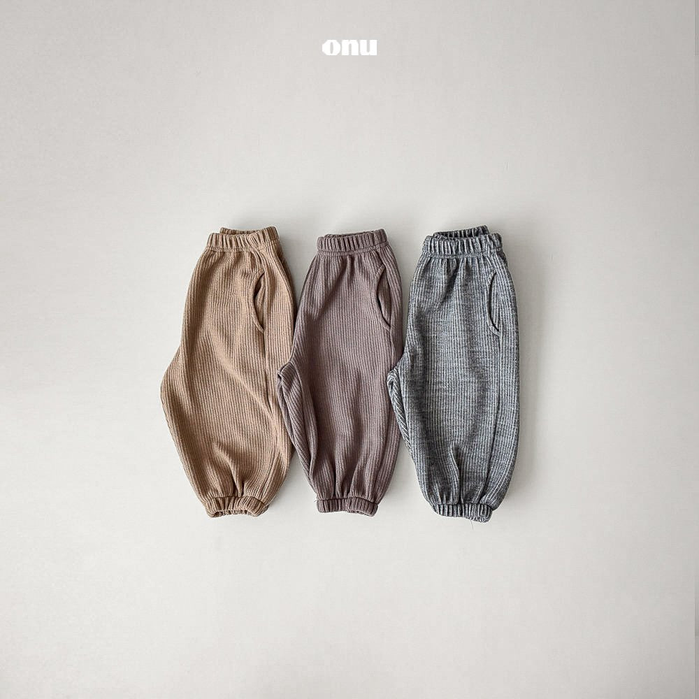 ［onu］Relax jogger pants (kids)