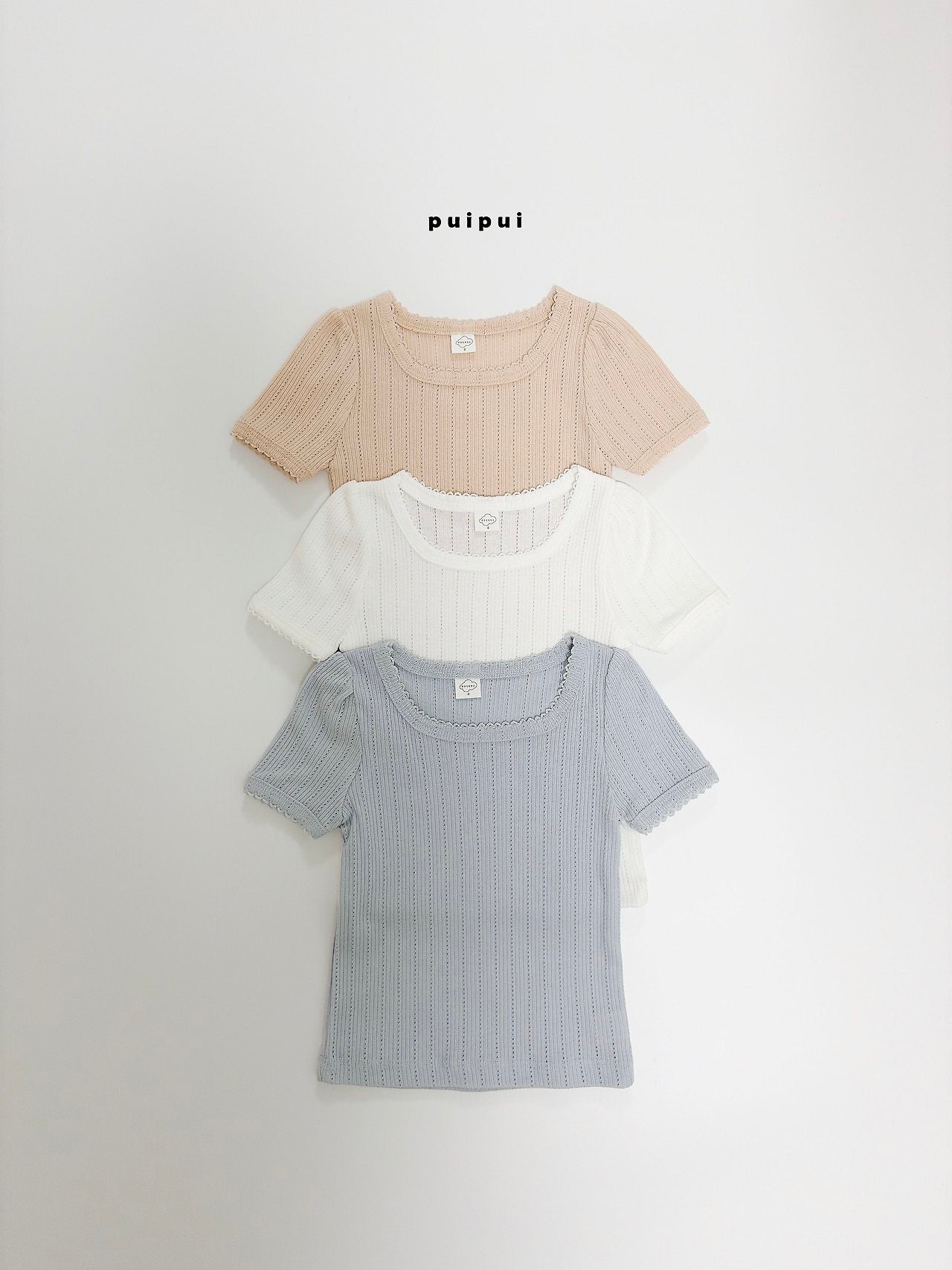 ［puipui］Chichi eyelet tops