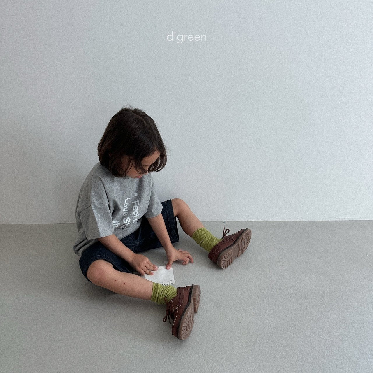 ［digreen］Olive socks set