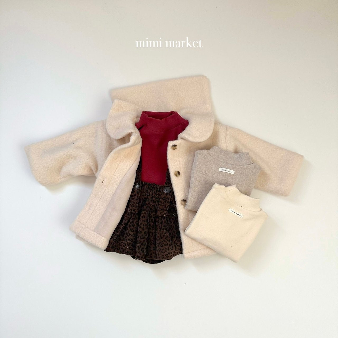 [mimi market] Milk sailor coat