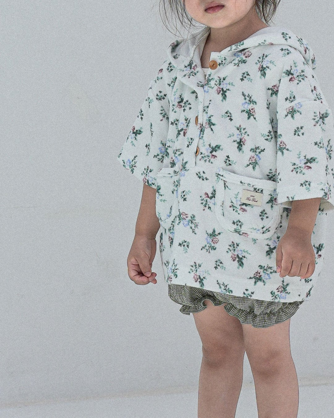 ［onu］Flower beach hoodie