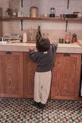 ［onu］Dot corduroy ankle pants