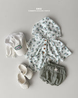 ［onu］Flower beach hoodie