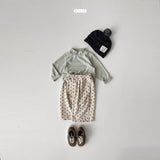 ［onu］Dot corduroy ankle pants