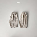 ［onu］Dot corduroy ankle pants