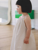 ［melmel］Summer linen one-piece