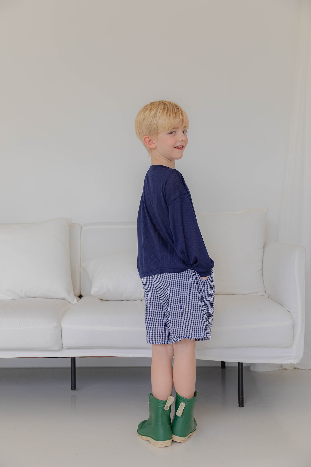 ［lenua］My check pants