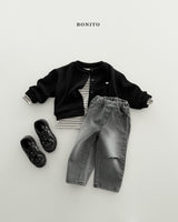 ［Bonito］Damage denim pants