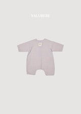 ［valubebe］Mini check rompers