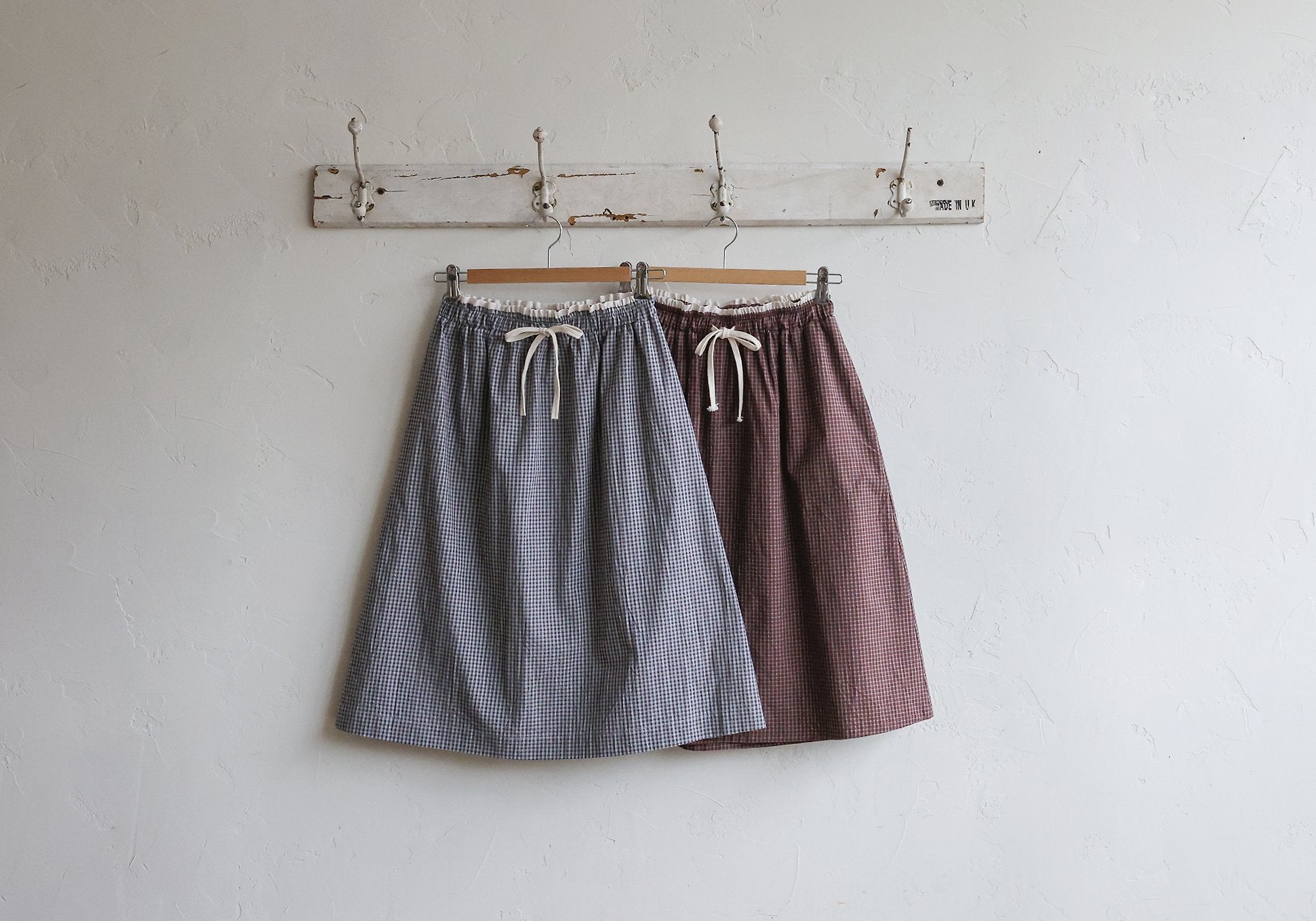 [FLO] Bella check skirt(adult)