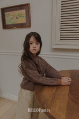 ［BELLOT］Alpha wool cardigan (kids)