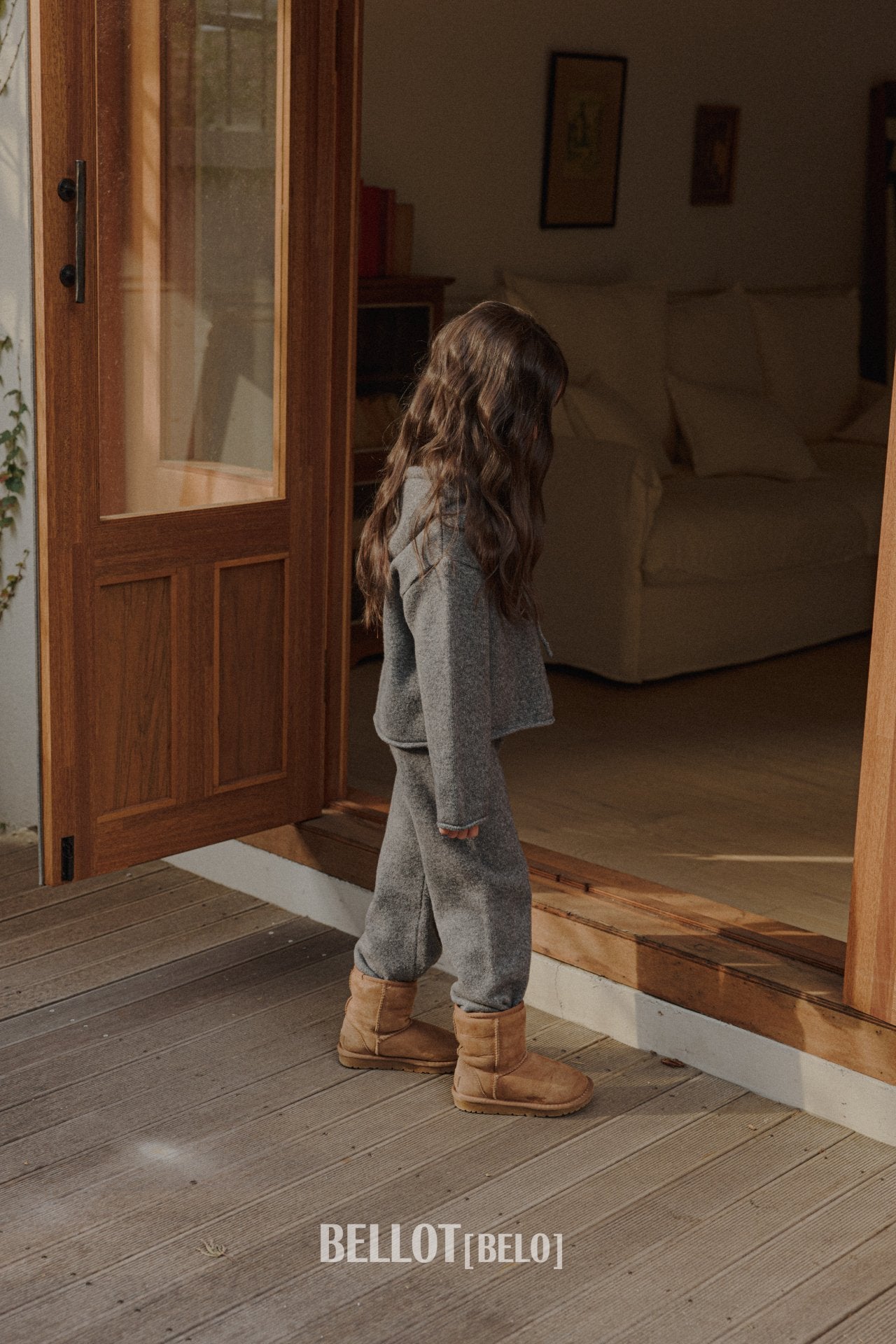 ［BELLOT］Uno knit pants (kids)